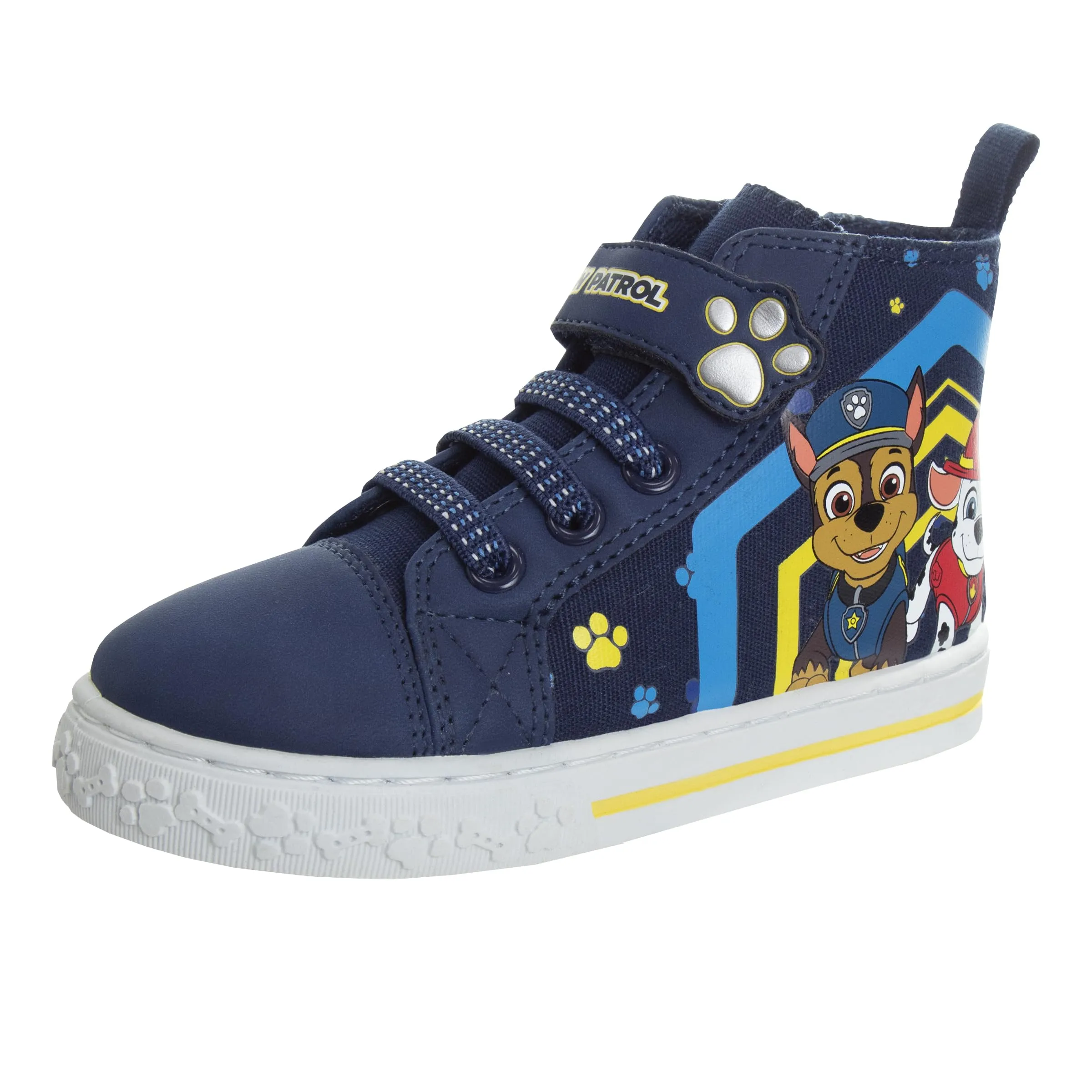 Nickelodeon boy's Paw Patrol Sneakers-Chase Marshall High-Top Running Shoes (Toddler/Little Kid)