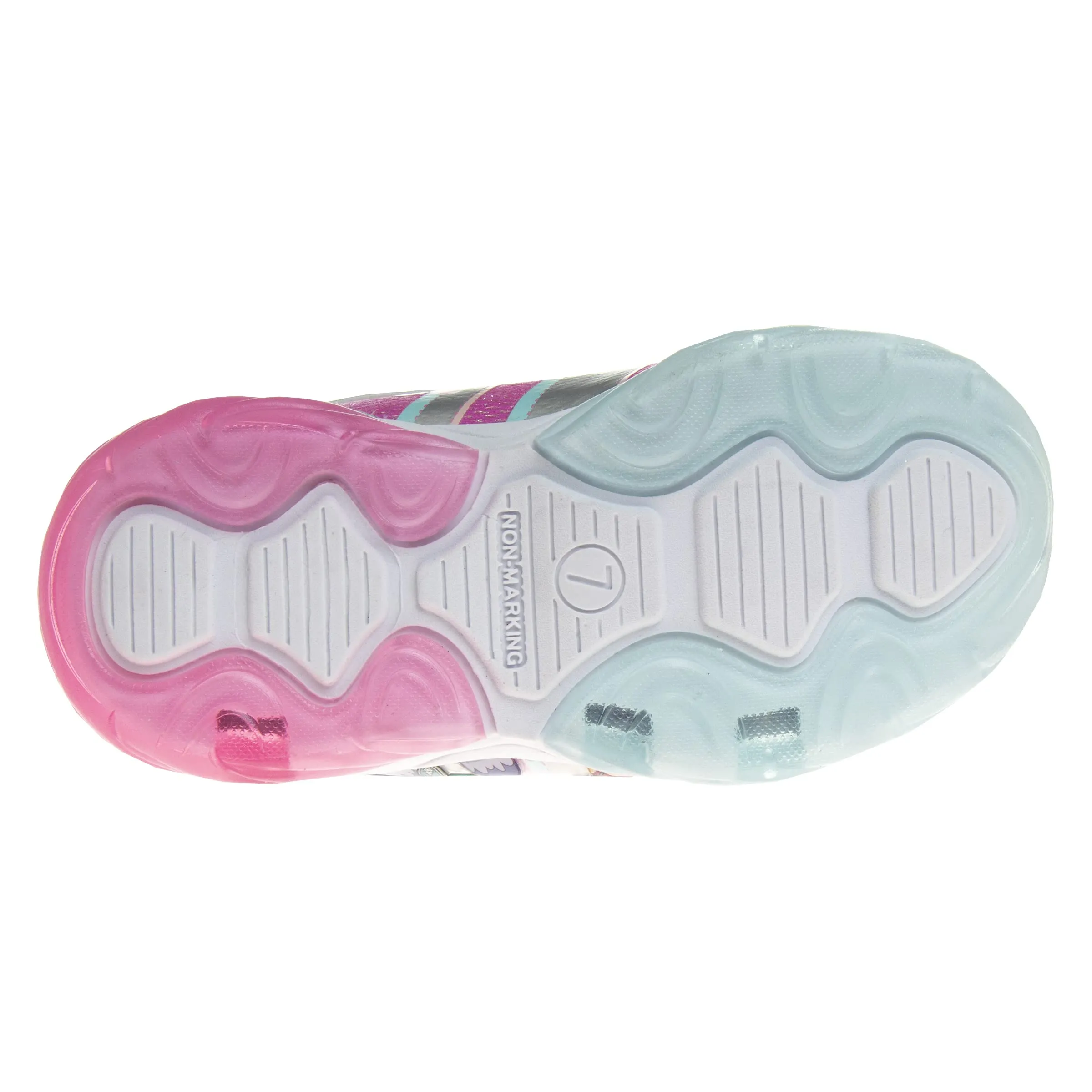 Nickelodeon Girls Paw Patrol Shoes – Kids Toddler Light Up Sneakers- LED Skye and Everest Slip-On Lightweight Tennis Breathable Character Athletic Running Shoes (Toddler/Little Kid)