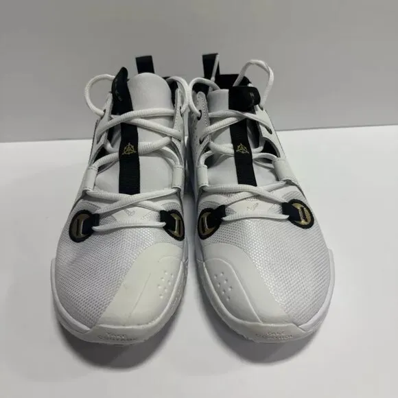 Nike Air Zoom Crossover 2 Basketball Shoes White Size 5 M Big Kid