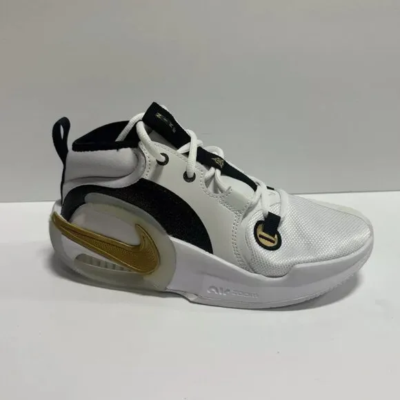 Nike Air Zoom Crossover 2 Basketball Shoes White Size 5 M Big Kid