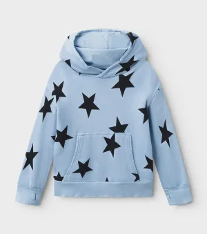 Nununu - Star Hoodie - Foggy Blue