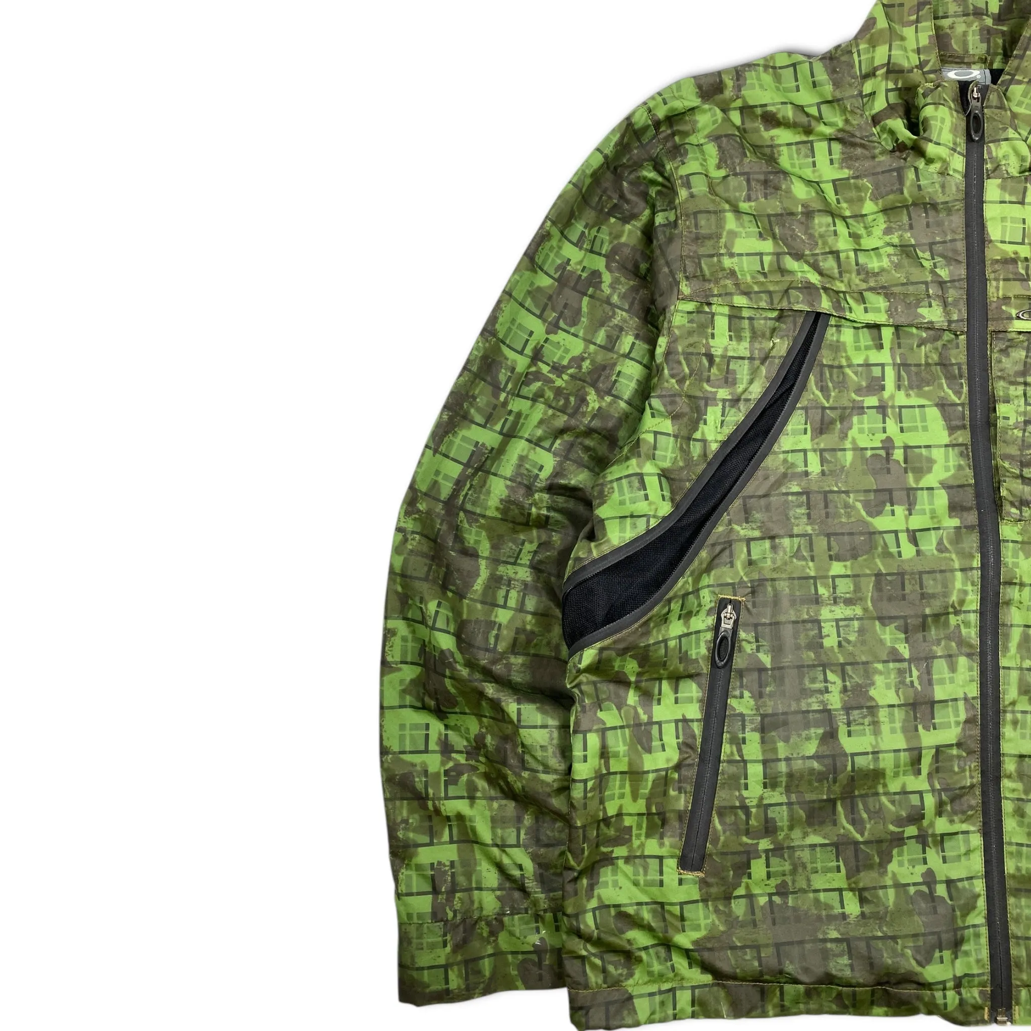 Oakley 3D Pattern Zip Up Jacket