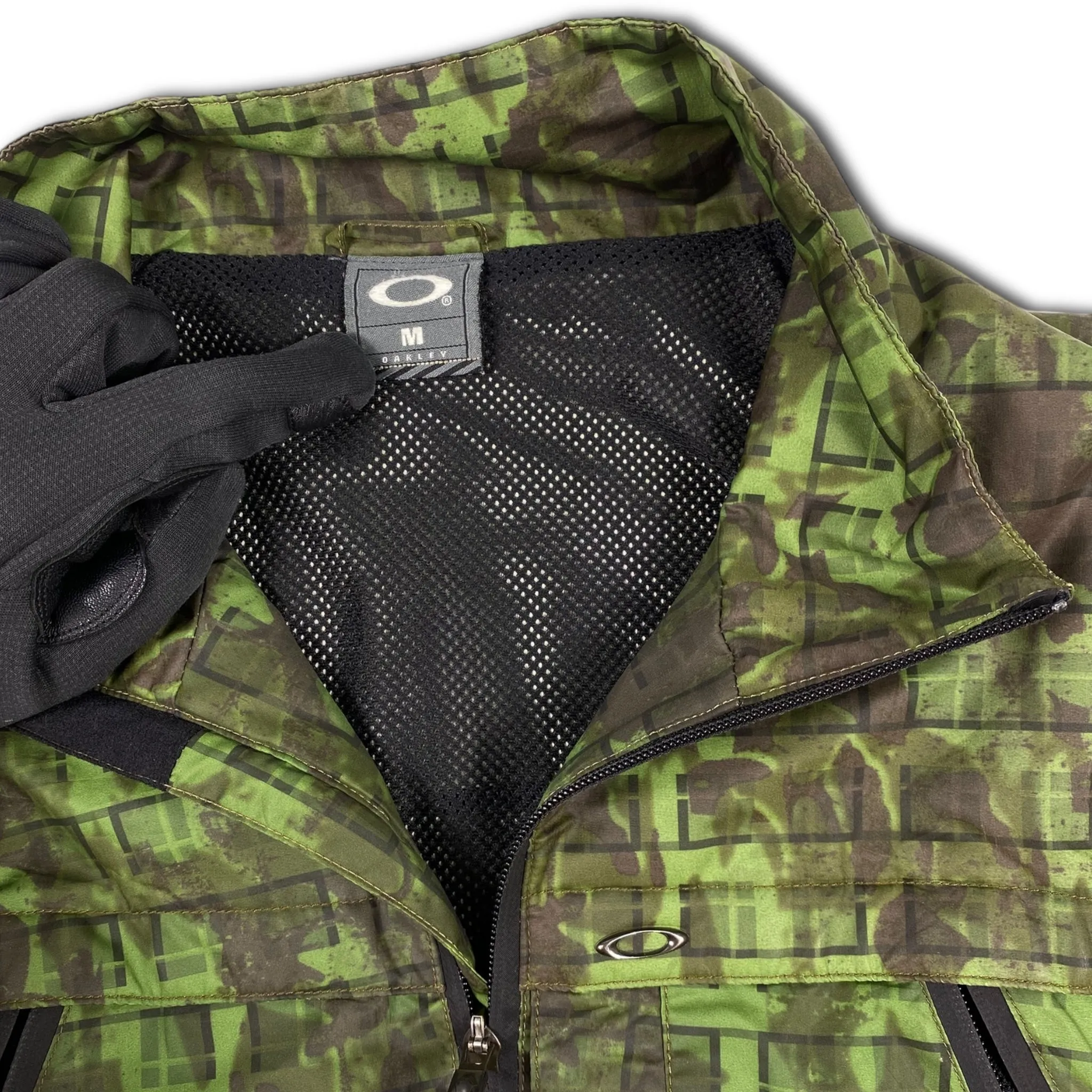 Oakley 3D Pattern Zip Up Jacket