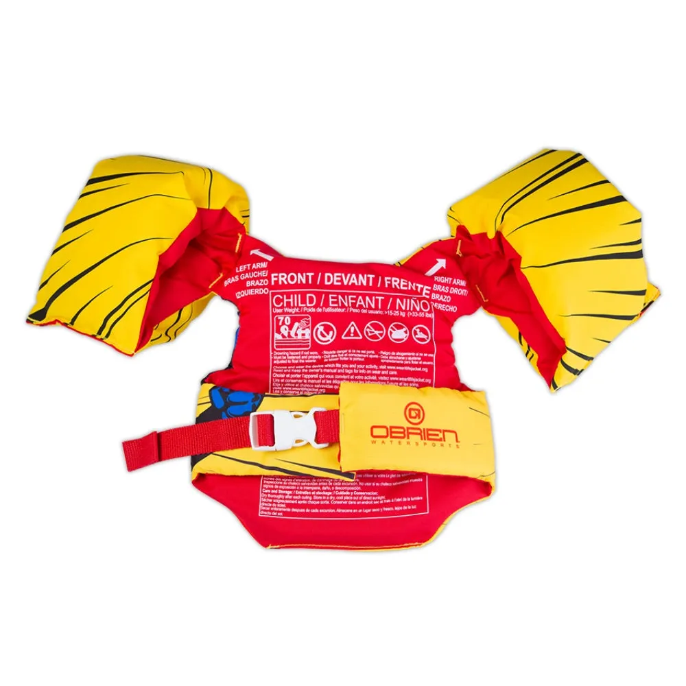 O'BRIEN WATER BUG YELLOW CHILD VEST