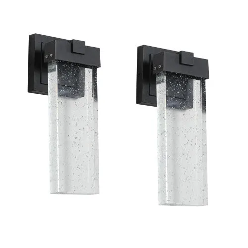 Outdoor Waterproof Transparent LED Crystal Wall Light Supports Many