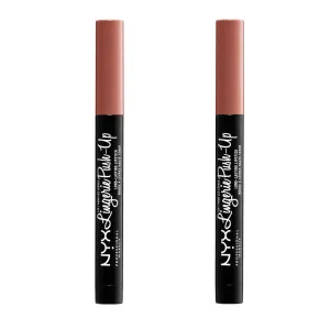 Pack of 2 NYX Lip Lingerie Push-Up Long Lasting Lipstick, Push-Up LIPLIPLS06
