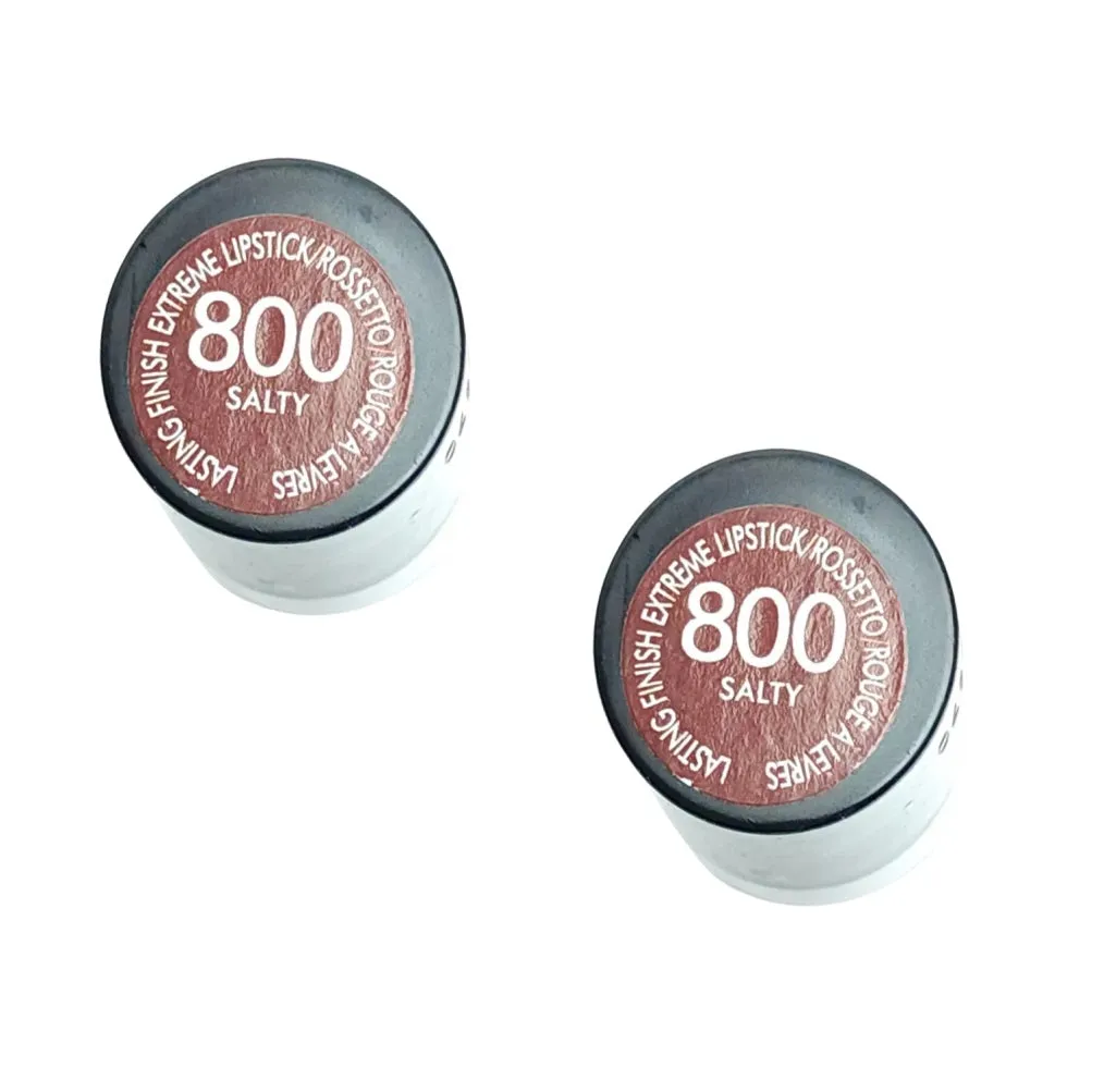 Pack of 2 Rimmel London Lasting Finish Extreme Lipstick, Salty 800