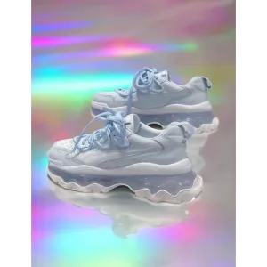 Pastel Blue Sport Running Shoes with Kawaii Style and Functionality