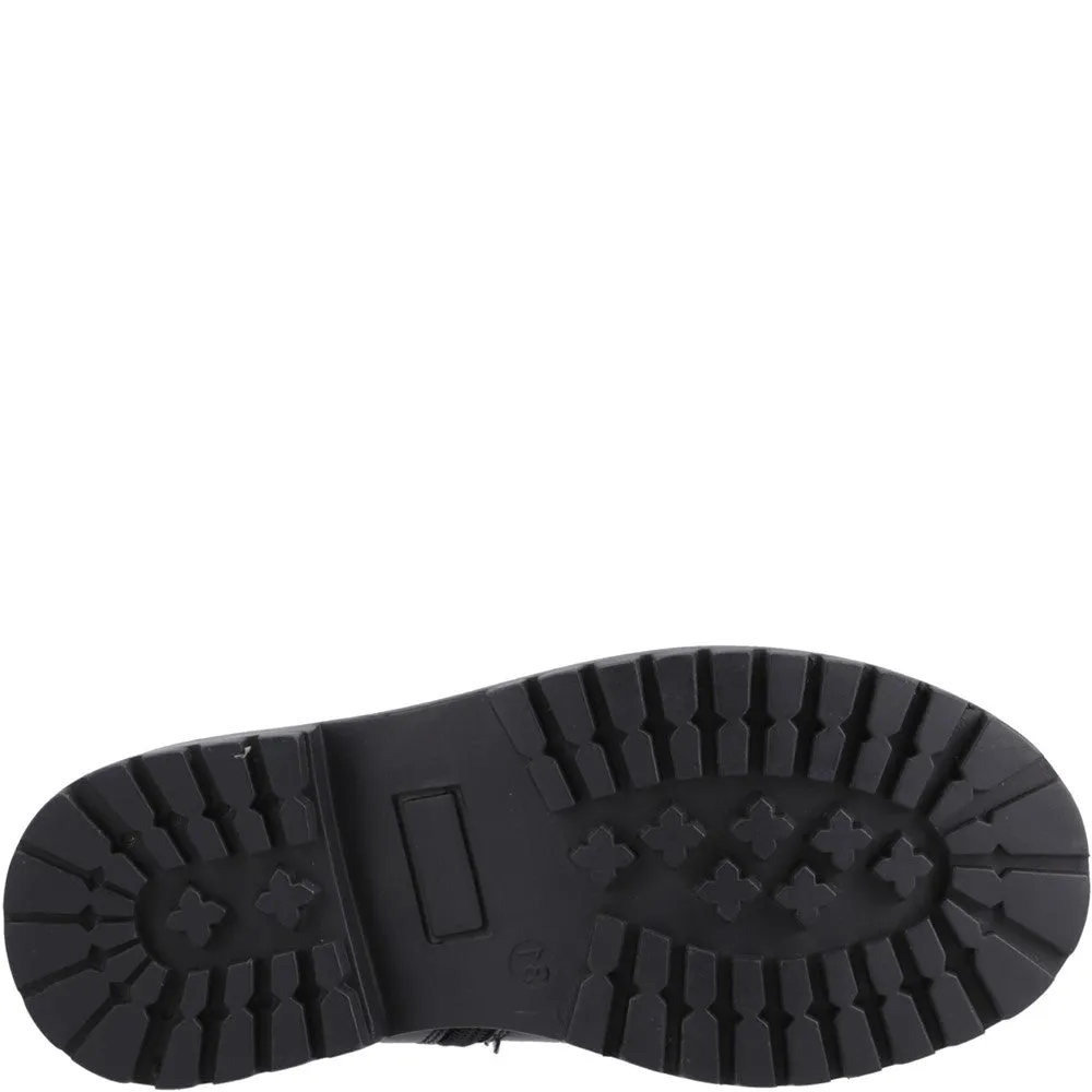 Patent Black Ariella Chelsea Junior School Shoes