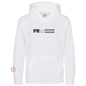 Pro Endurance - JNR Hoodie T-Shirt - Arctic White