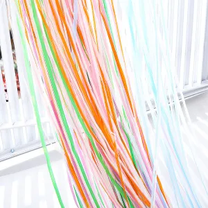 Rain silk curtain