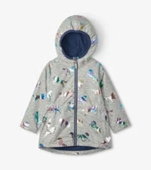 Rainbow Horse Microfleece Lined Jacket