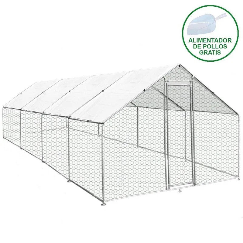 Raven Roam 13' 1" x 26' 2" Apex Chicken Run - Classic