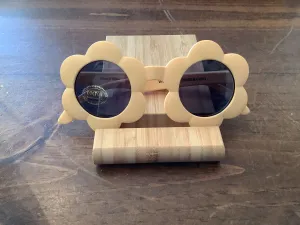 Real Shades “Bloom” Sunglasses in Peach: Size Toddler 4 