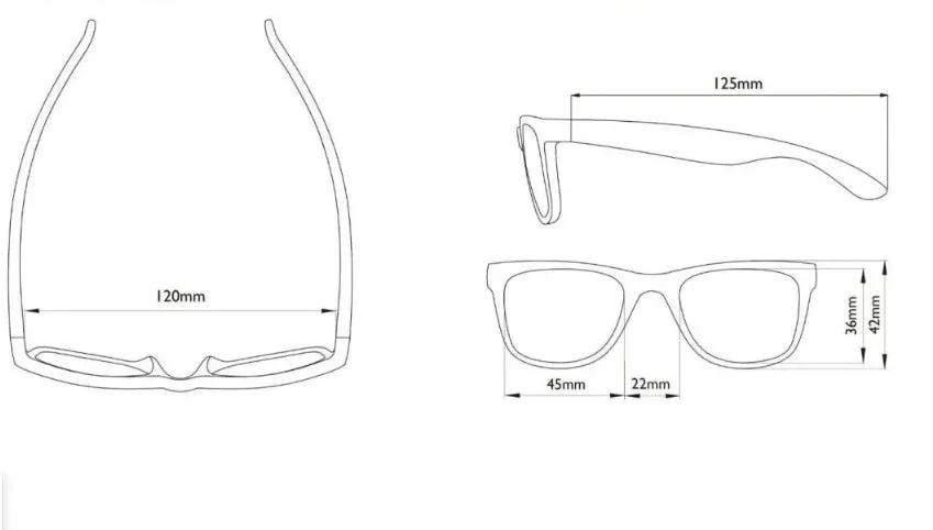 Real Shades “Surf” Sunglasses in Black : Size Kids 4 