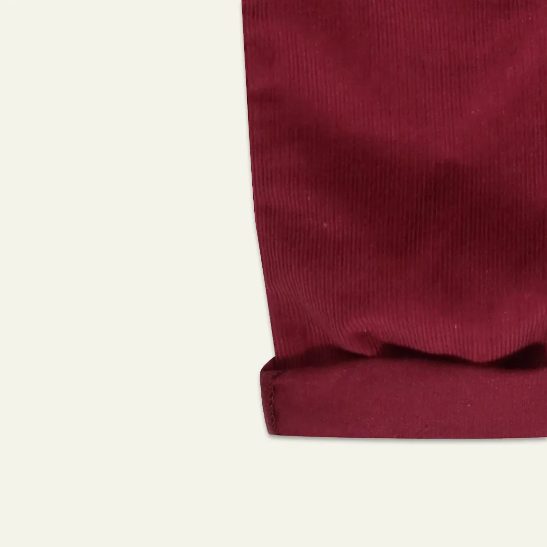 Red Plain Dungarees