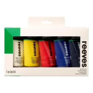 Reeves - Fine Acrylic Tube Set 5 x 75ml