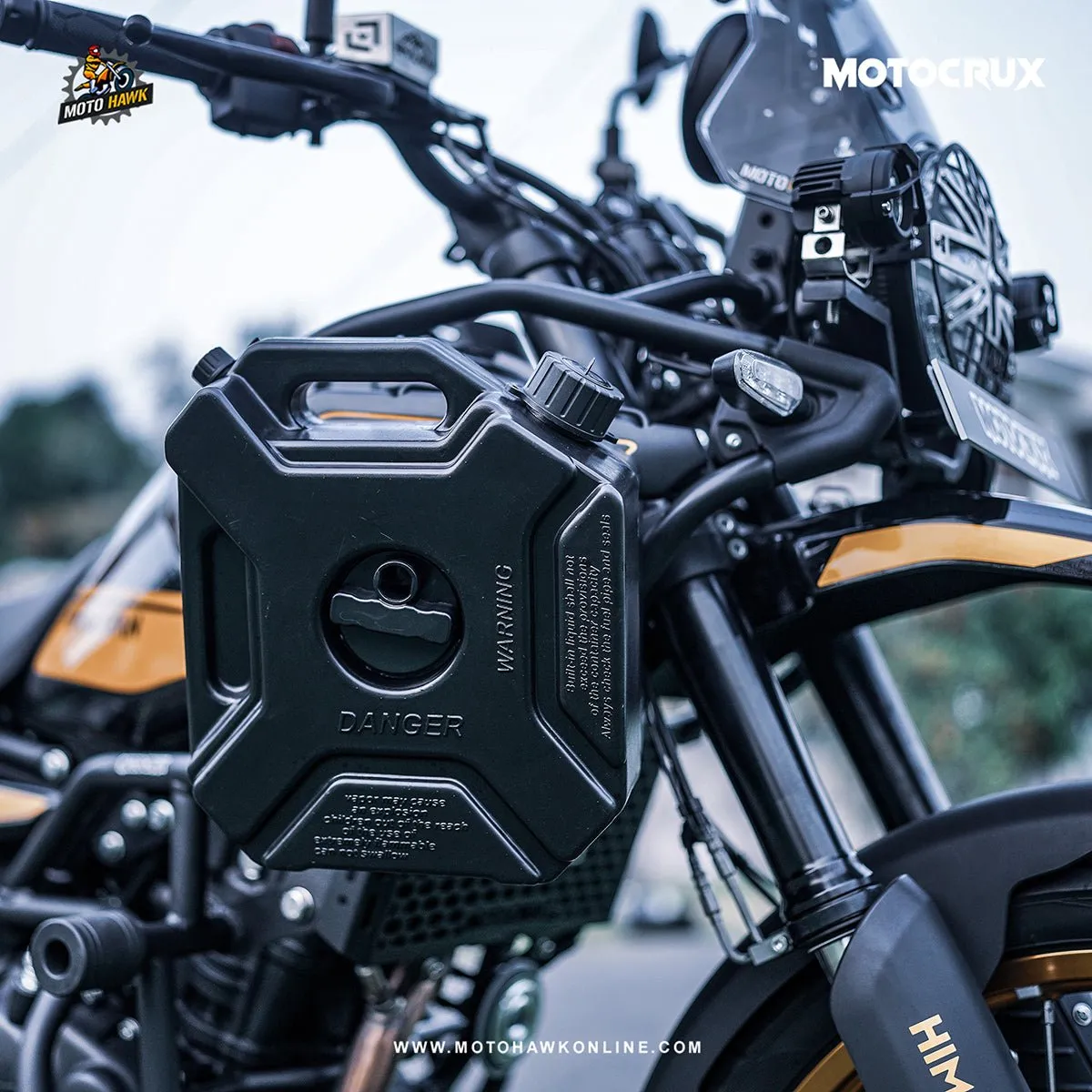 Royal Enfield Himalayan 450 - MOTOCRUX Jerry Can Mount