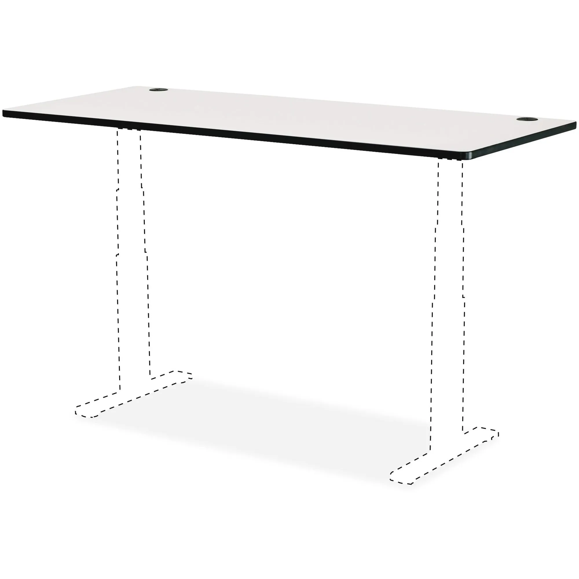 Safco 48 x 24" Top for Height-Adjustable Table
