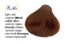 Salerm© Salermvison Professsional 8,46 Red Light Copper Blond 2.3oz