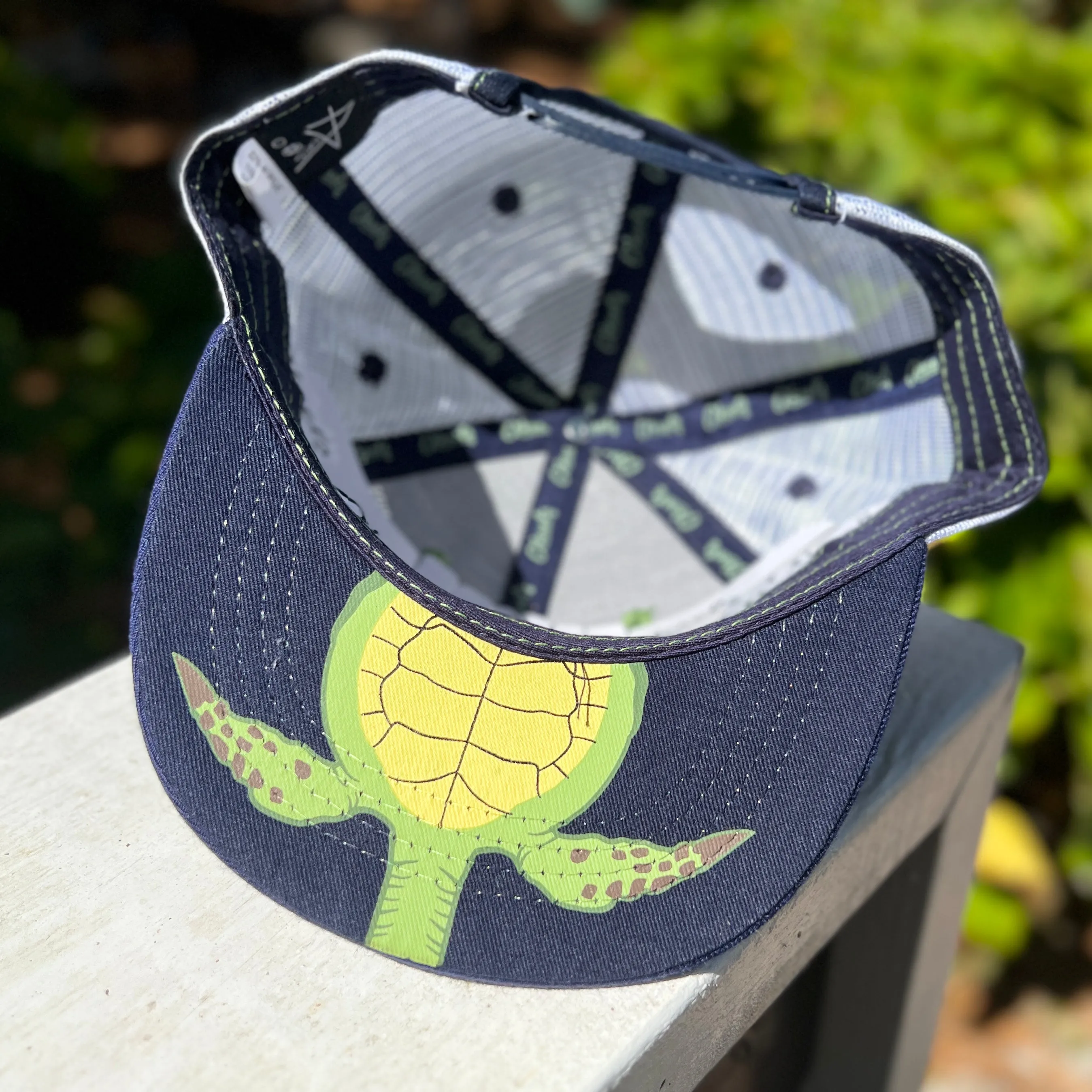 Sea Turtle Flatbill Snapback Youth Hat