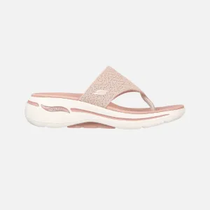 Skechers Go Walk Arch Fit Sandal Weekender Women's Slide -Mauve