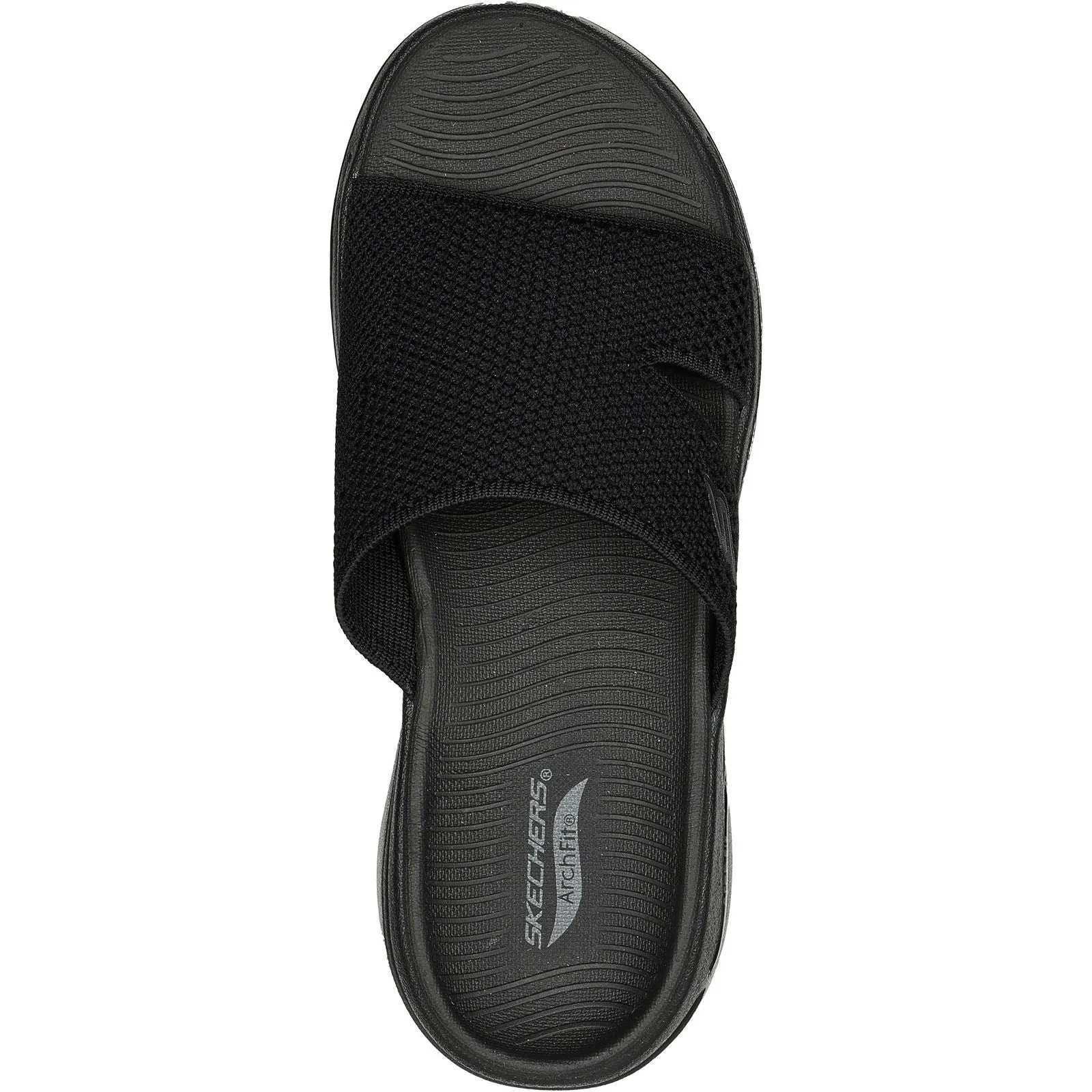 Skechers Women Sandal - Go Walk Arch Fit Joyful Mule in Black, 3-8 - GAR140274