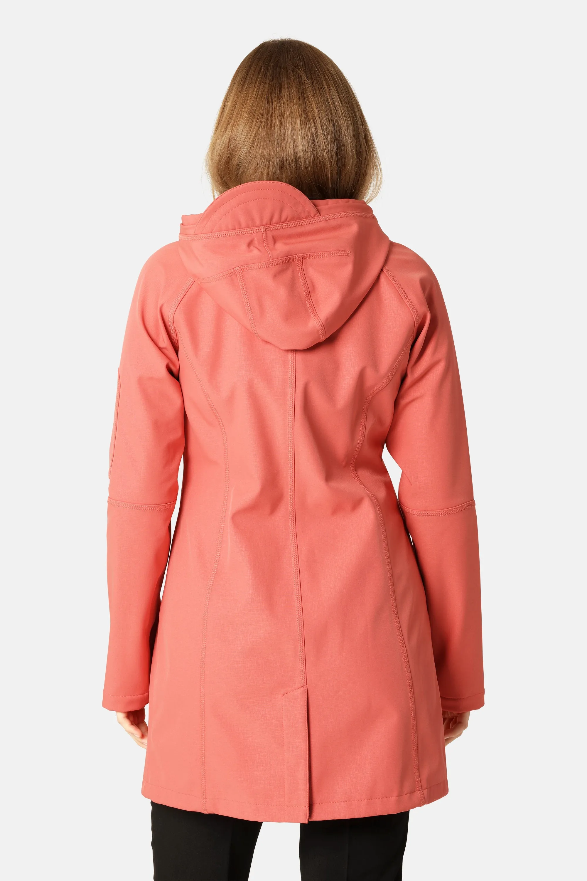 Softshell Regnjacka - Spiced Coral