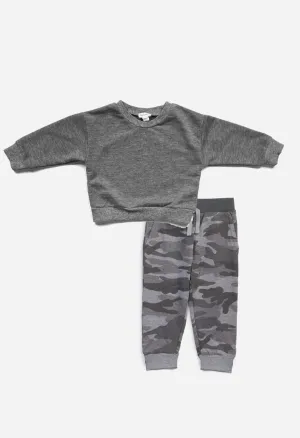 Splendid Infant Boy Camo Jogger Set