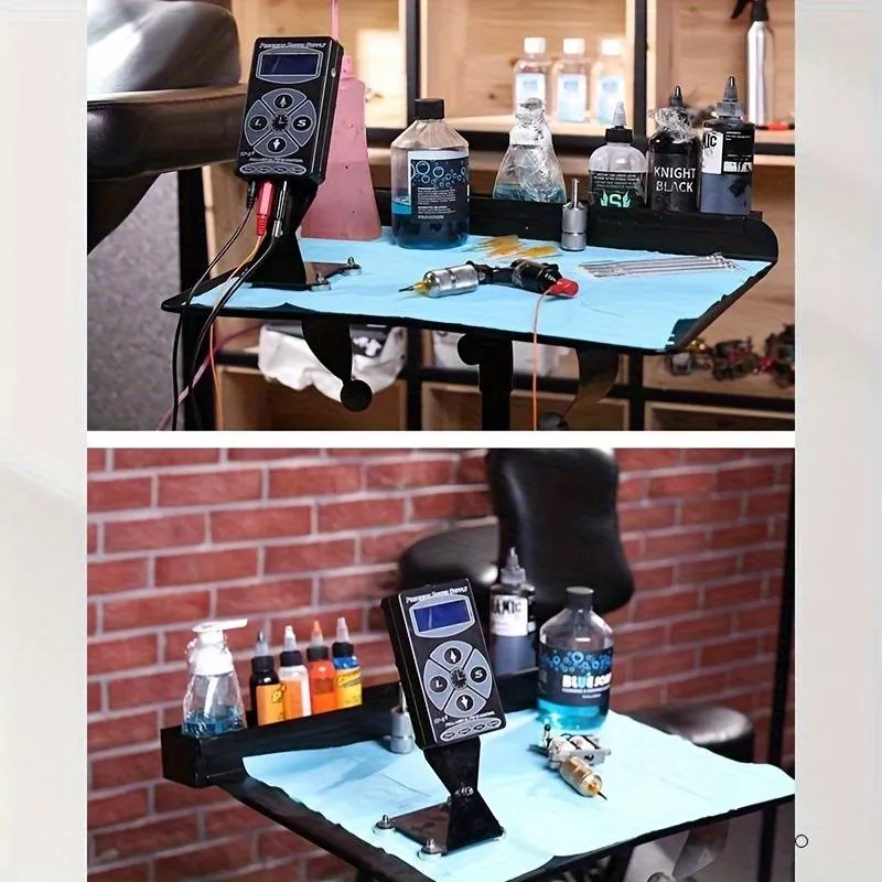 Sturdy Iron Tattoo Workstation With Adjustable Height & Direction