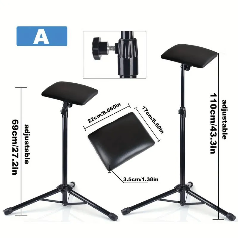 Sturdy Iron Tattoo Workstation With Adjustable Height & Direction
