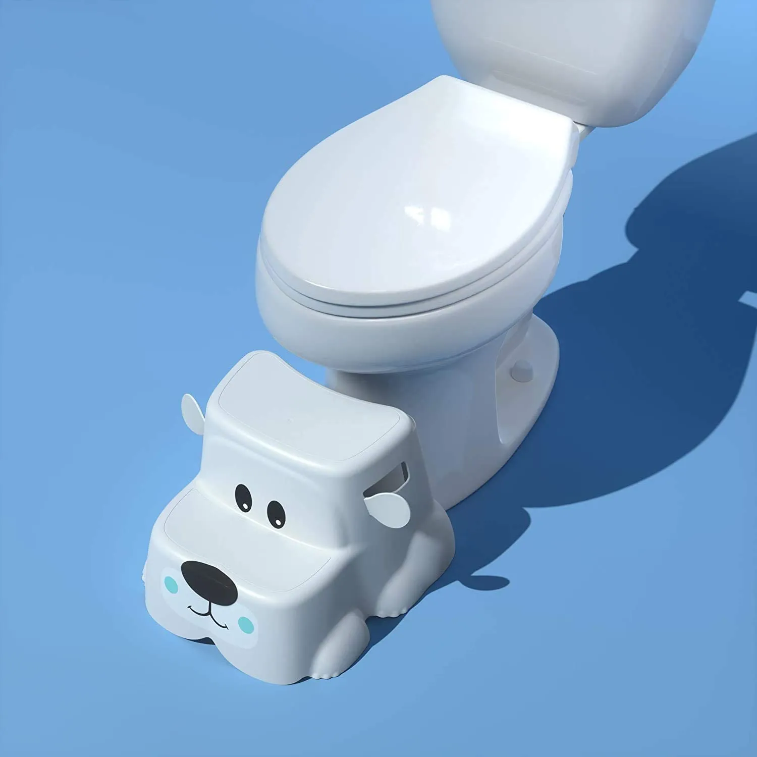 TABURETE PARA NINOS POTTY PET CUB-BLANCO