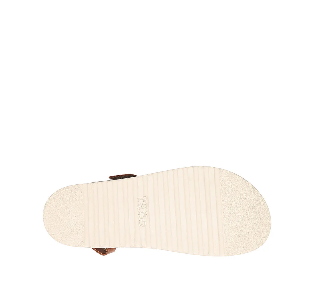 Taos Women's Sideways Sandal - Caramel