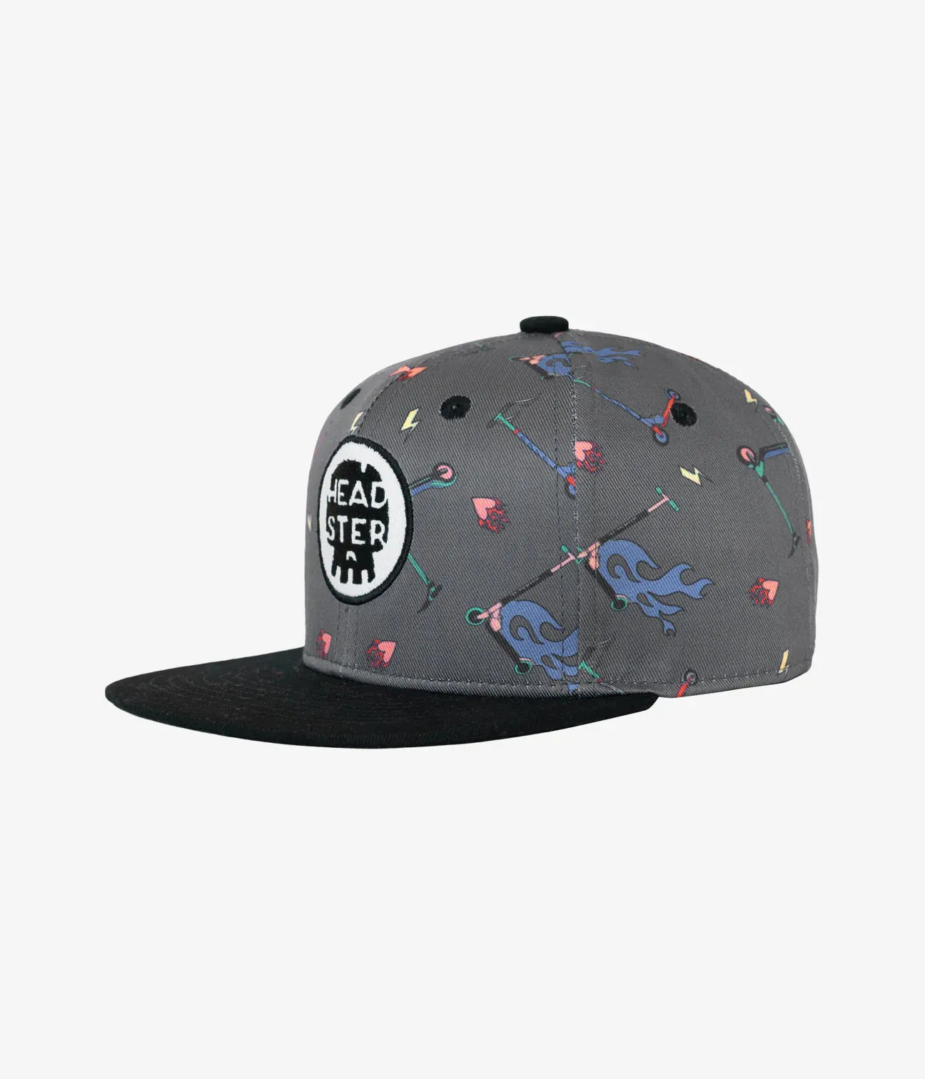 The Fast Track Snapback - Charcoal - KIDS