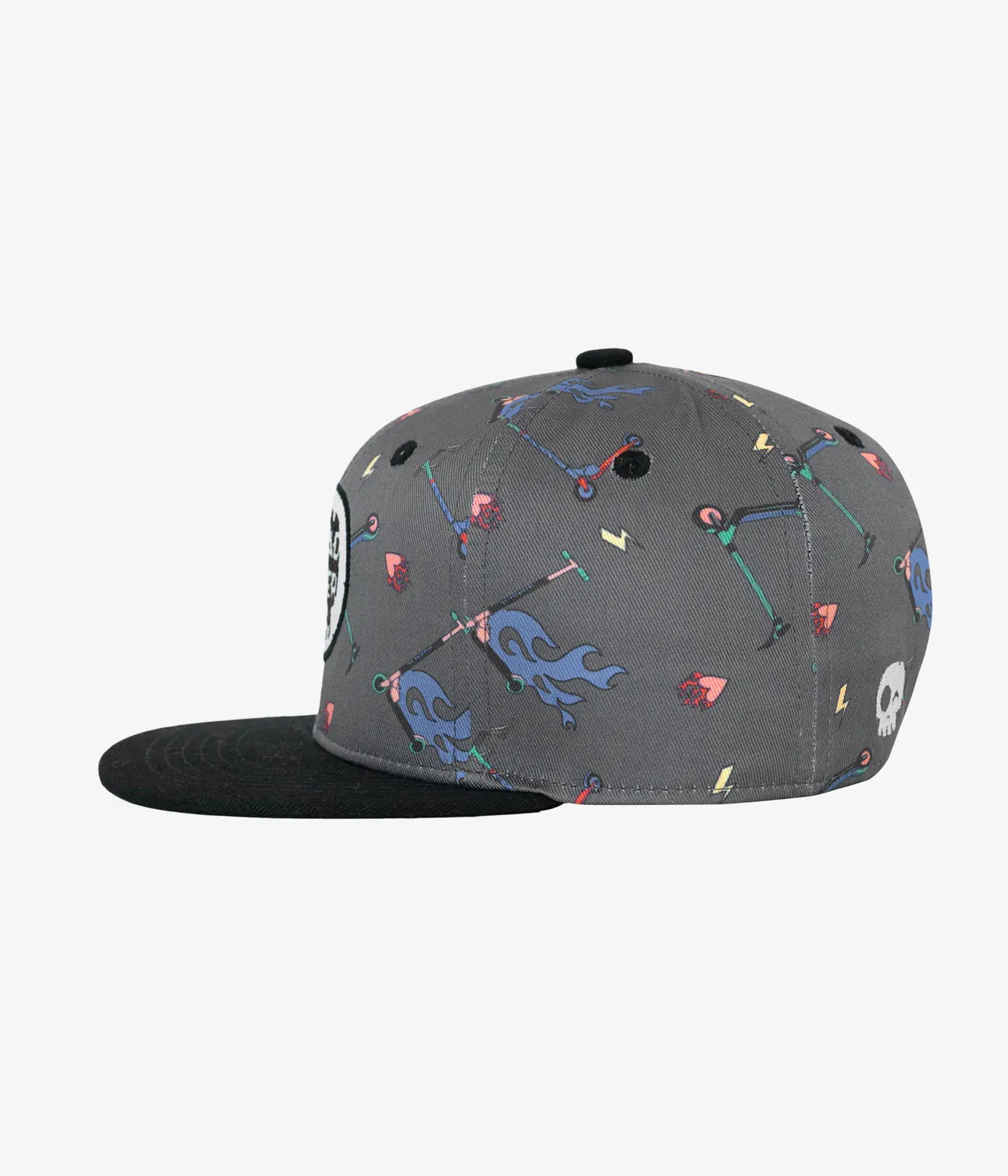 The Fast Track Snapback - Charcoal - KIDS
