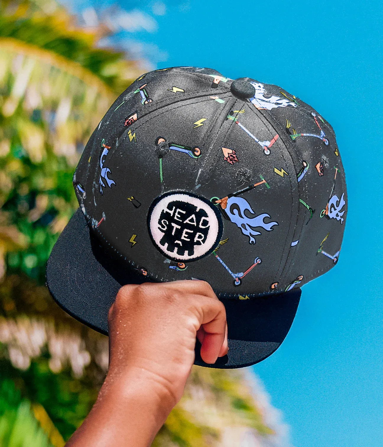 The Fast Track Snapback - Charcoal - KIDS