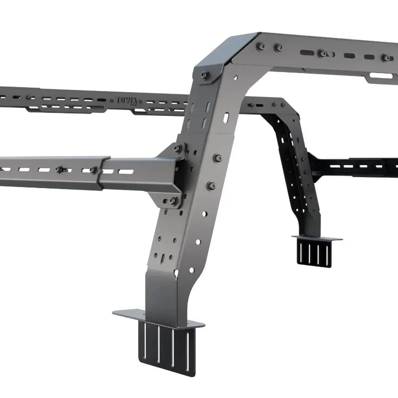 Tuwa Pro Honda Ridgeline 4CX Series Shiprock Height Adjustable Bed Rack