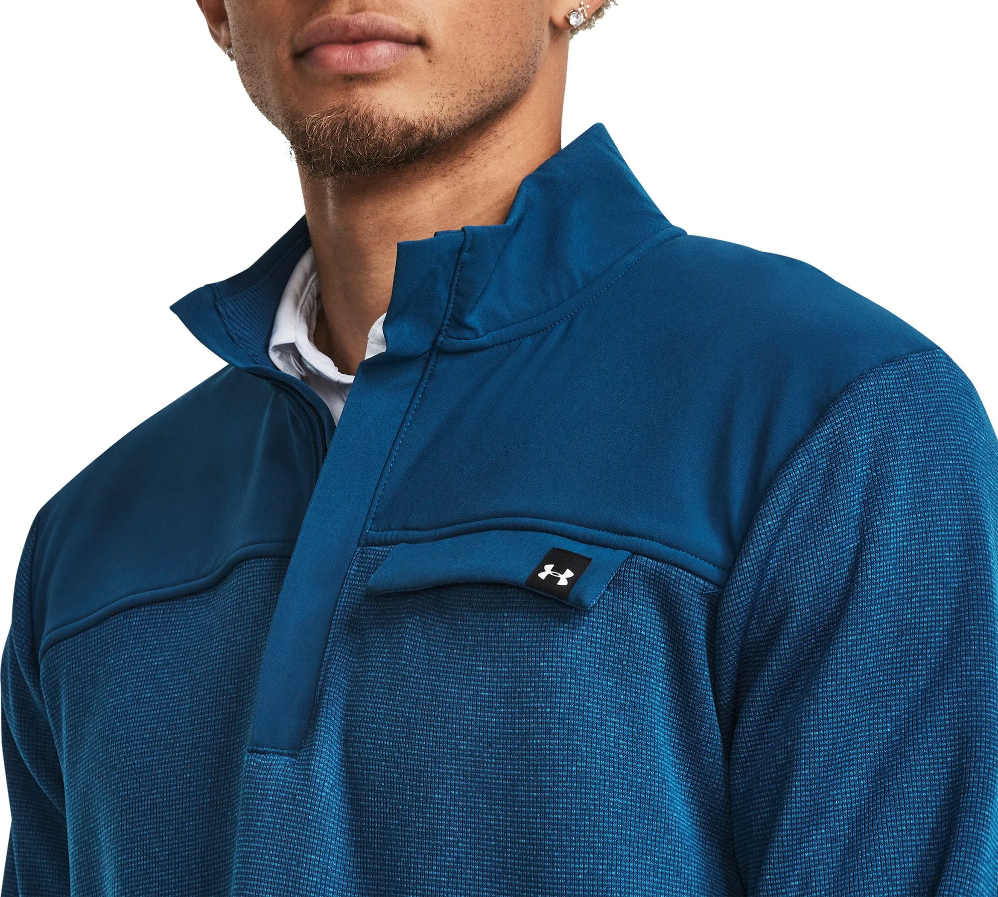 Under Armour Storm Half Zip Mens Golf Sweater - Blue
