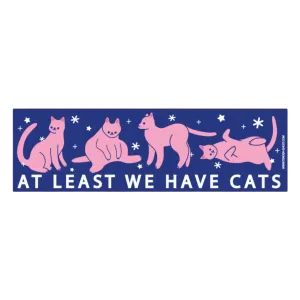 We Have Cats Bumper Sticker