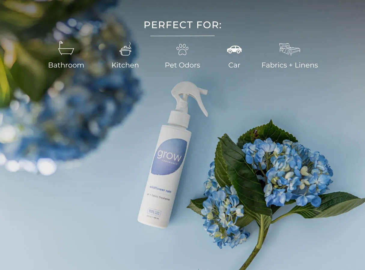 Wildflower Rain Air   Fabric Spray