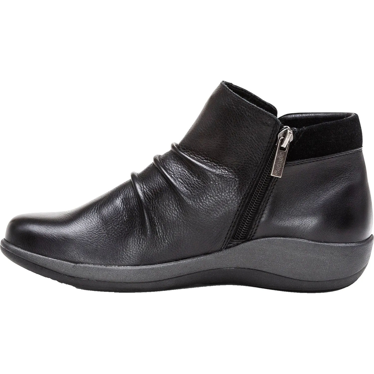Women's Aetrex Luna Black Leather