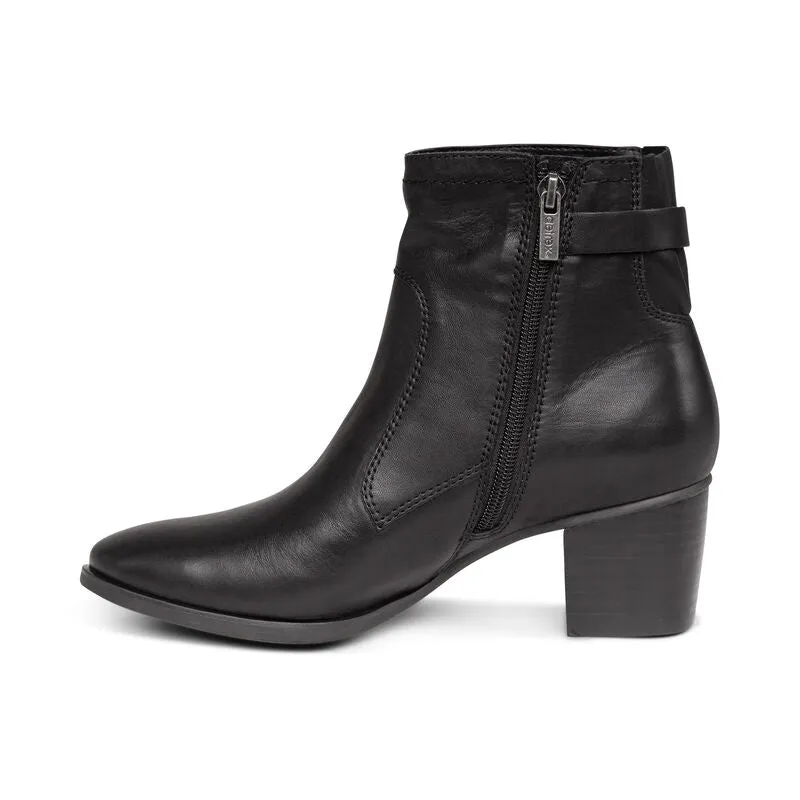WOMEN'S AETREX RUBI BUCKLE BOOT | BLACK