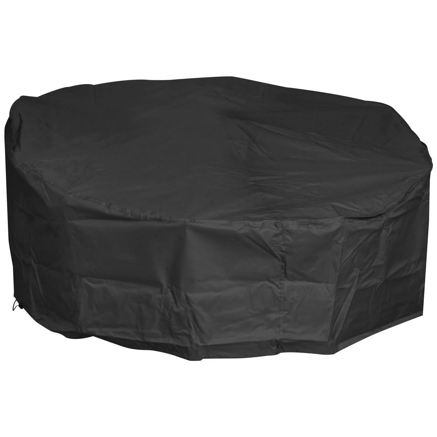 Woodside Heavy Duty Waterproof Garden Rattan Day Bed Cover BLACK 185x55/90cm
