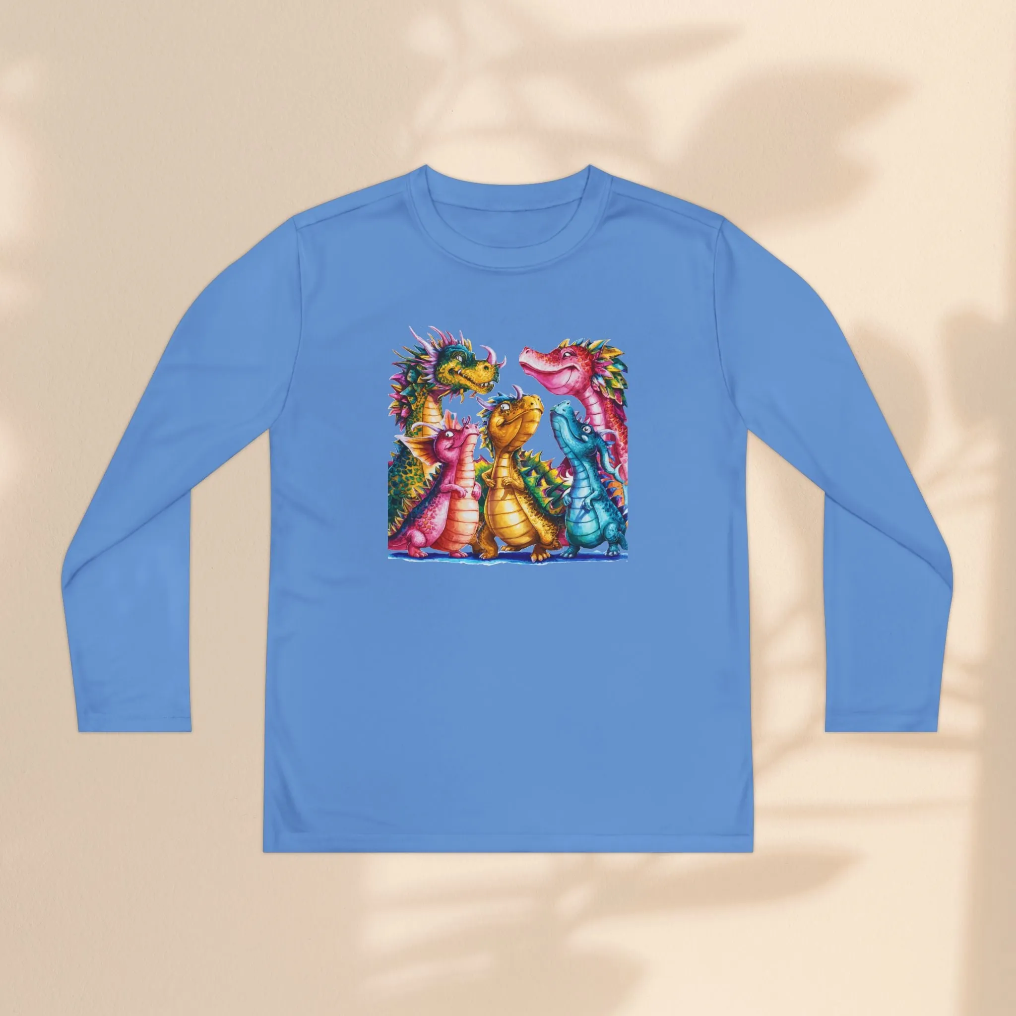 Youth Long Sleeve Competitor Tee - Dragon Joy