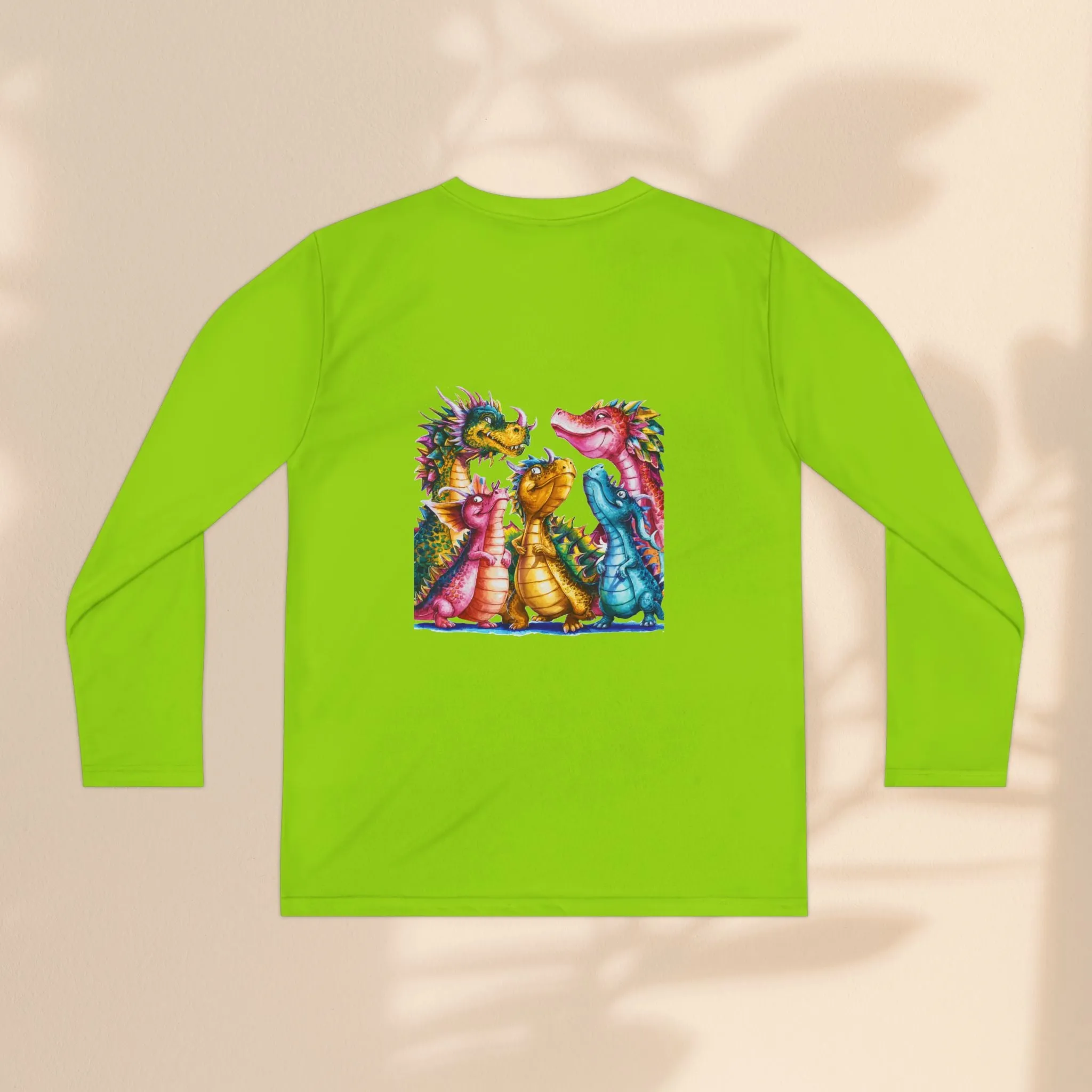 Youth Long Sleeve Competitor Tee - Dragon Joy