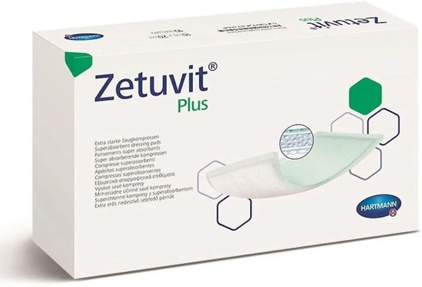 Zetuvit Plus Sterile Dressing - All Sizes 10cm 15cm 20cm 25cm 40cm